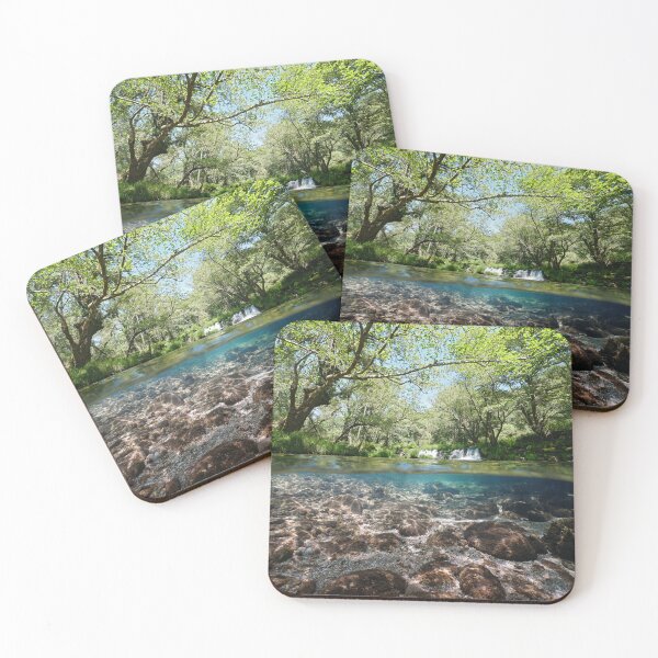 Item preview, River landscape over and under water surface designed and sold by Seaphotoart.