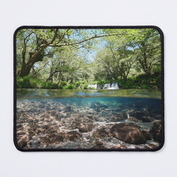 Item preview, River landscape over and under water surface designed and sold by Seaphotoart.