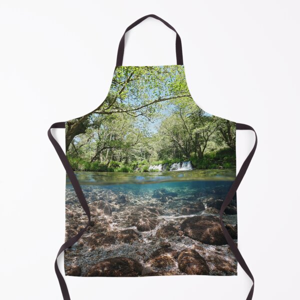 Item preview, River landscape over and under water surface designed and sold by Seaphotoart.