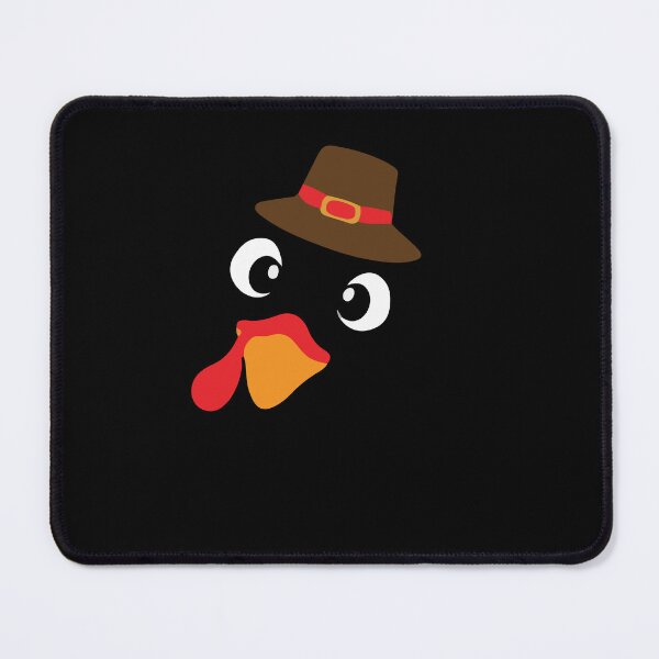Item preview, Funny Cute Happy Merry Thanksgiving turkey face designed and sold by AVATAR-MANIA.