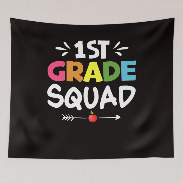 Item preview, 1st First Grade Squad Student Teacher Gift Back To School 2023.2024 designed and sold by mohmmed22.
