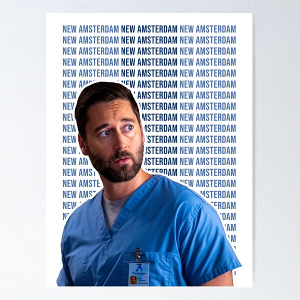 Aperçu de l'œuvre  Nouvelle émission de télévision d'Amsterdam Dr Max Goodwin Poster créée et vendue par AnsykD.