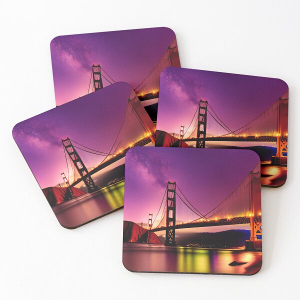 Item preview, Golden Gate Bridge at night 4 designed and sold by zorropriest.