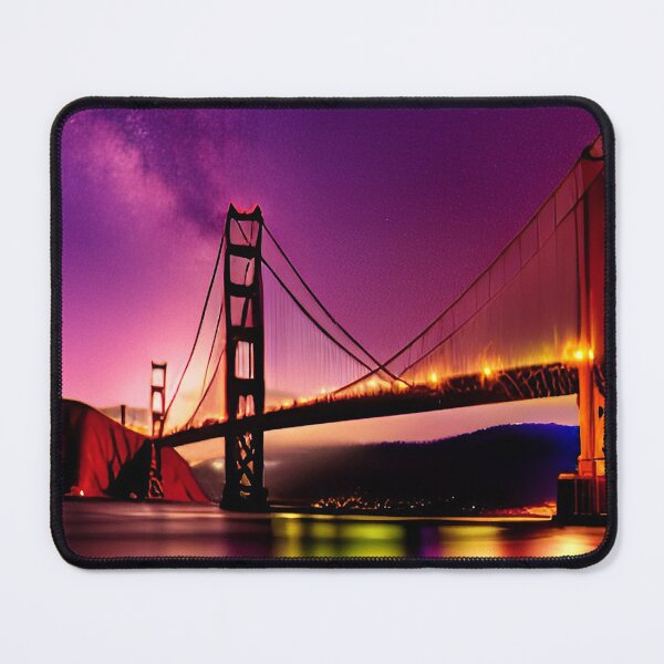 Item preview, Golden Gate Bridge at night 4 designed and sold by zorropriest.