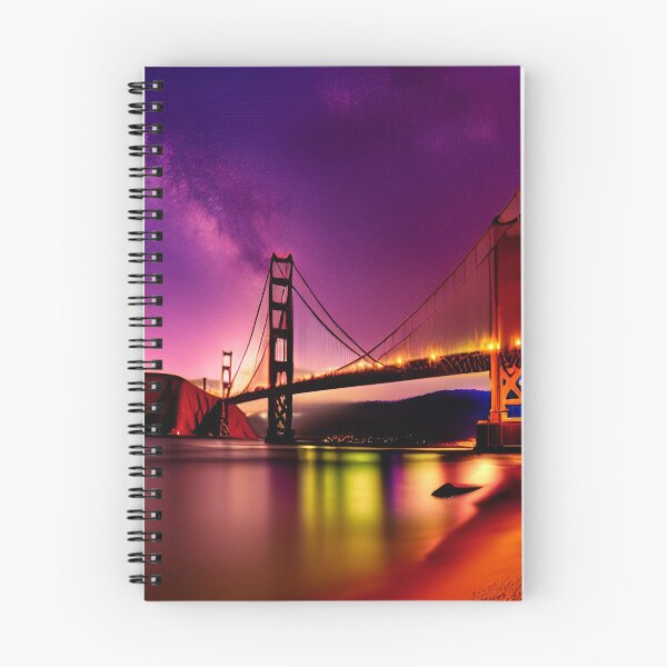 Item preview, Golden Gate Bridge at night 4 designed and sold by zorropriest.
