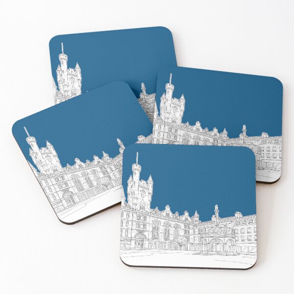 Item preview, Castle Street, Aberdeen (Scotland) - dark blue version designed and sold by Adam Regester.