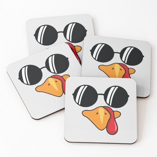 Item preview, Funny Cute Happy Merry Thanksgiving turkey face designed and sold by AVATAR-MANIA.