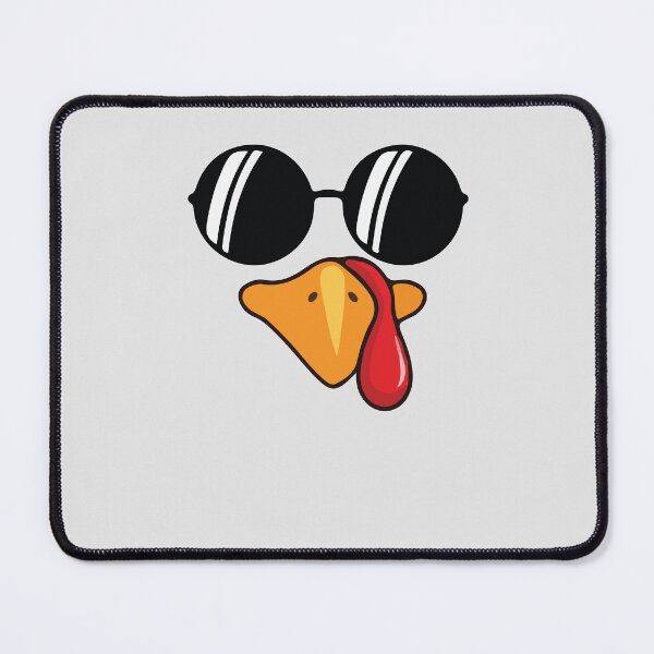 Item preview, Funny Cute Happy Merry Thanksgiving turkey face designed and sold by AVATAR-MANIA.