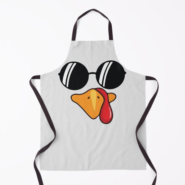 Item preview, Funny Cute Happy Merry Thanksgiving turkey face designed and sold by AVATAR-MANIA.