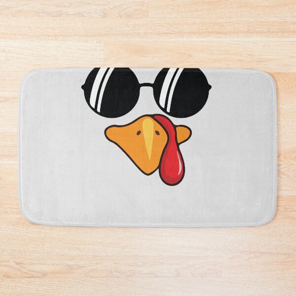 Item preview, Funny Cute Happy Merry Thanksgiving turkey face designed and sold by AVATAR-MANIA.
