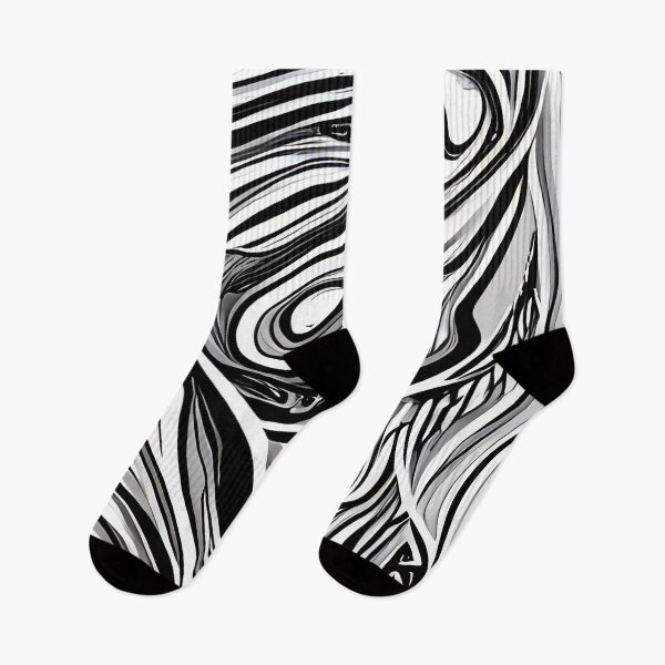 Item preview, Omiluyayi Tizezez - Abstract psychedelic black and white painting designed and sold by thecocotouchart.