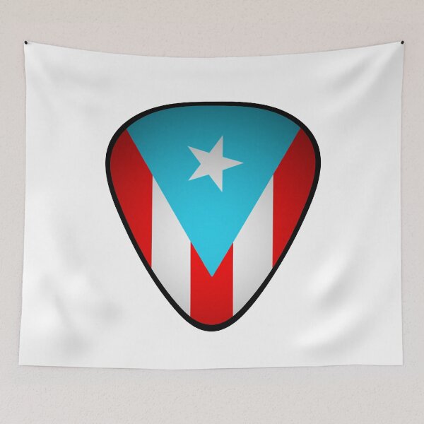 Item preview, Puerto Rico Flag Cuatro Guitar Pick  designed and sold by SoLunAgua ..