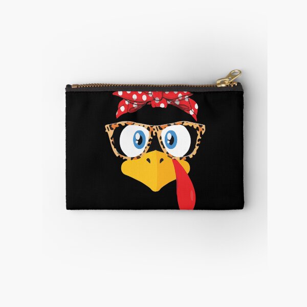 Item preview, Funny Cute Happy Merry Thanksgiving turkey face designed and sold by AVATAR-MANIA.