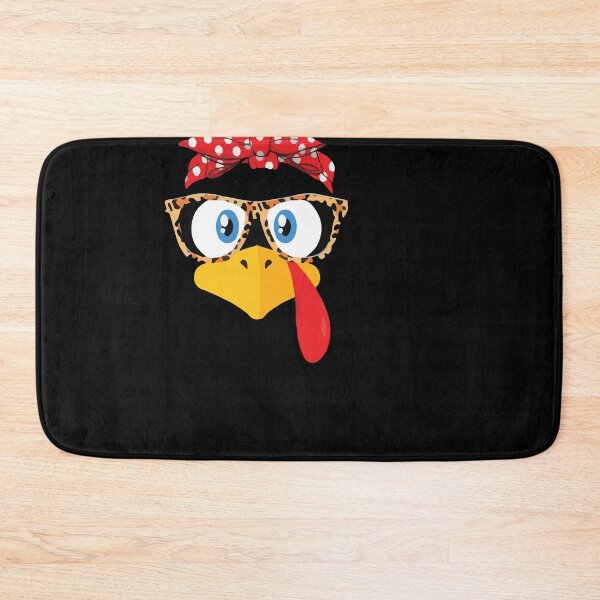 Item preview, Funny Cute Happy Merry Thanksgiving turkey face designed and sold by AVATAR-MANIA.
