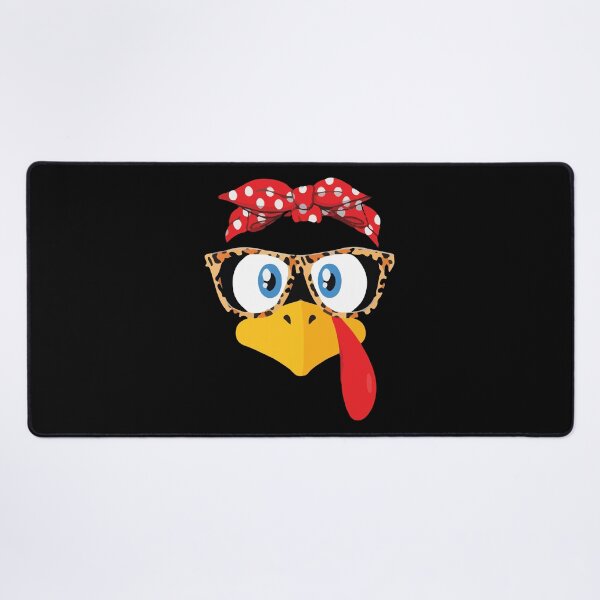 Item preview, Funny Cute Happy Merry Thanksgiving turkey face designed and sold by AVATAR-MANIA.