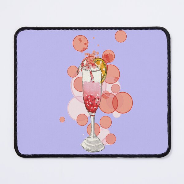 Item preview, Glass of Sparkling Red Soda | Watercolor designed and sold by KDArtoStore.