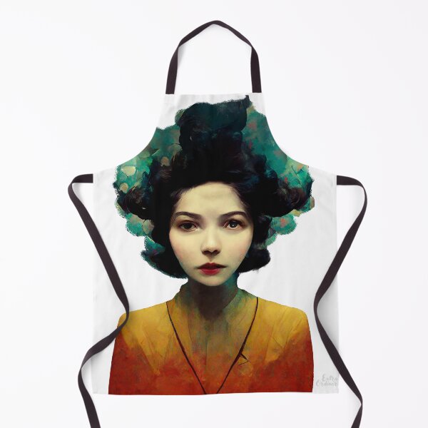 Item preview, Woman with floral hair designed and sold by extraordinar-ia.