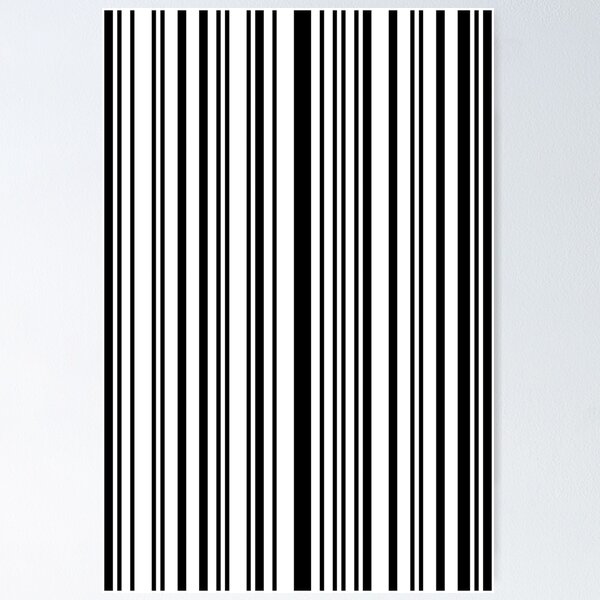 Item preview, Alexa barcode pattern designed and sold by coverinlove.