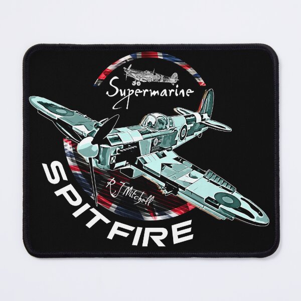 Item preview, Supermarine Spitfire Vintage English Fighter Aircraft designed and sold by Aerolovers.