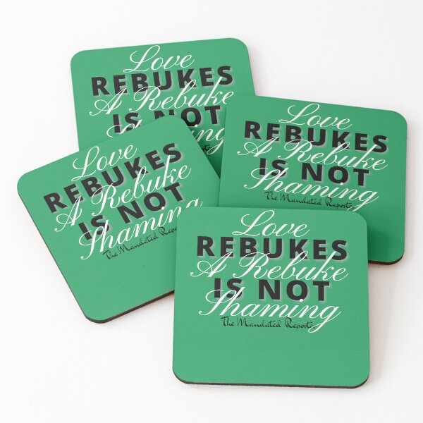 Item preview, Love Rebukes. A Rebuke is Not Shaming. - Shamrock designed and sold by TheReporter1.