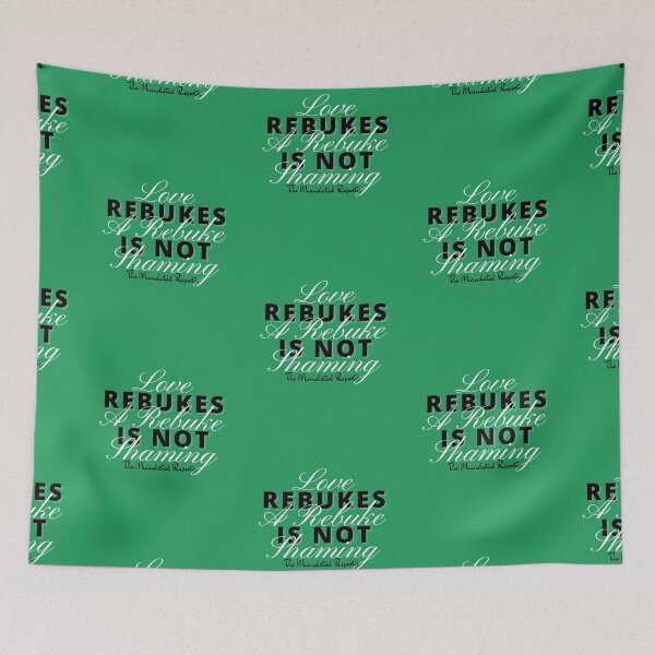 Item preview, Love Rebukes. A Rebuke is Not Shaming. - Shamrock designed and sold by TheReporter1.