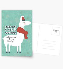 Alpaca My Scarf Postcards