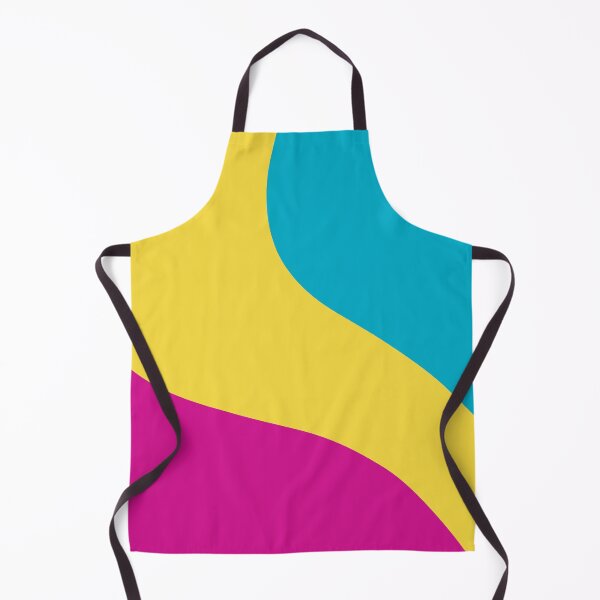Item preview, Simple Waves - Turquoise, Yellow and Pink designed and sold by LAEC-Shop.