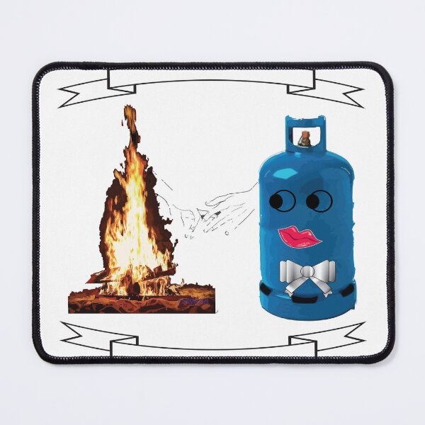 Item preview, gas and fire t-shert  designed and sold by SolonaPrints.