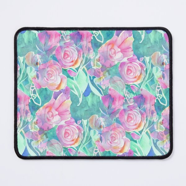 Item preview, Pastel floral abstract pattern designed and sold by Mirarima.