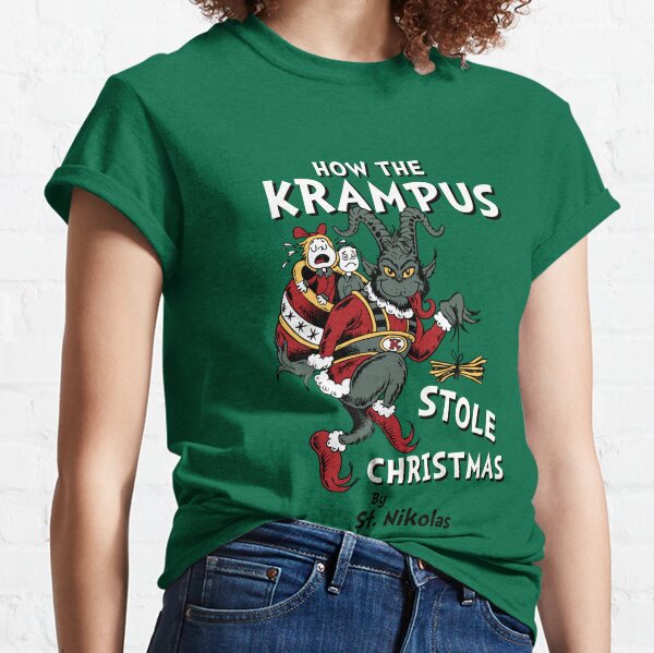 How the Krampus Stole Christmas - Creepy Cute Children's Book Classic T-Shirt
