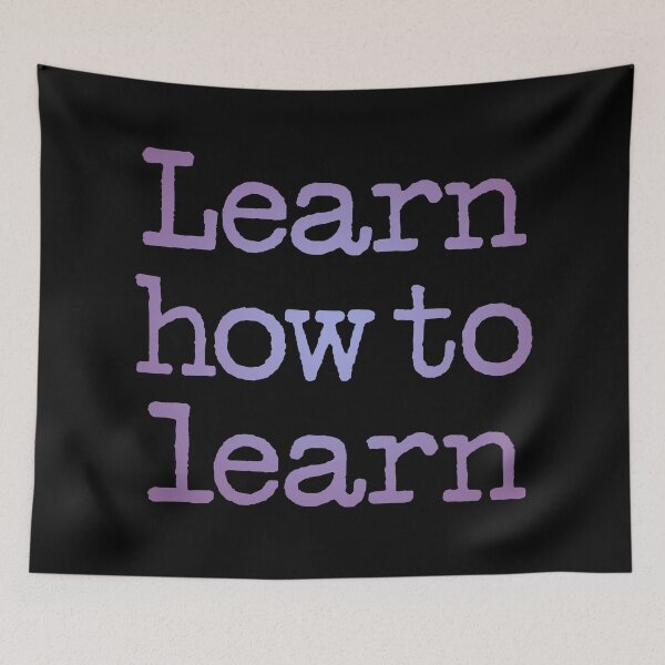 Item preview, Learn how to learn v.2 designed and sold by x1brett.