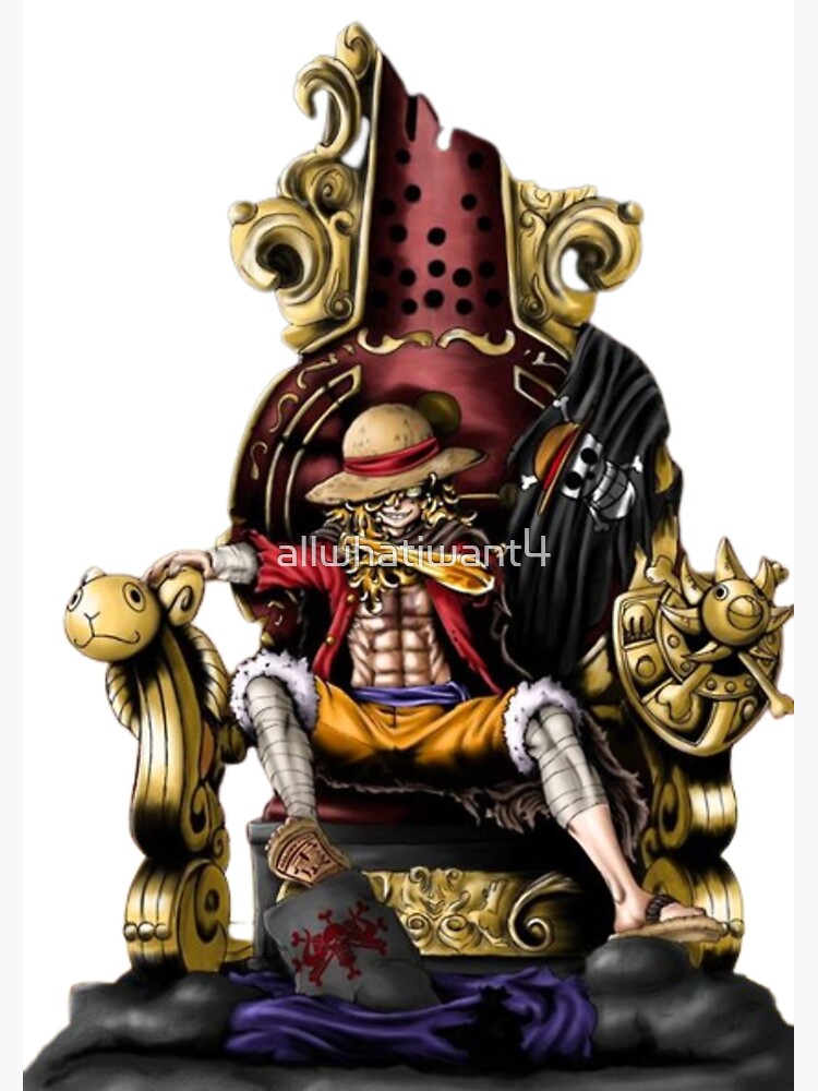 LUFFY WANO / ONE PIECE WANO / BEST ANIME RED  Sticker for Sale by  allwhatiwant4