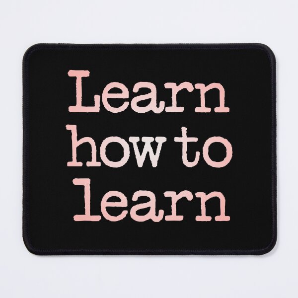 Item preview, Learn how to learn v.3 designed and sold by x1brett.