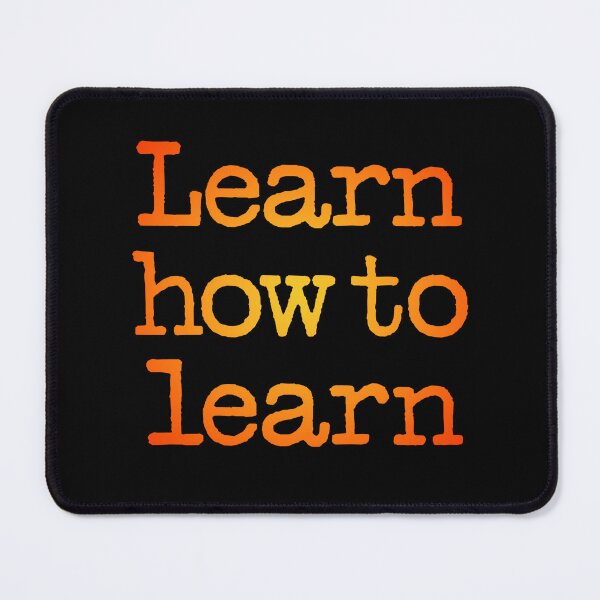 Item preview, Learn how to learn v.4 designed and sold by x1brett.