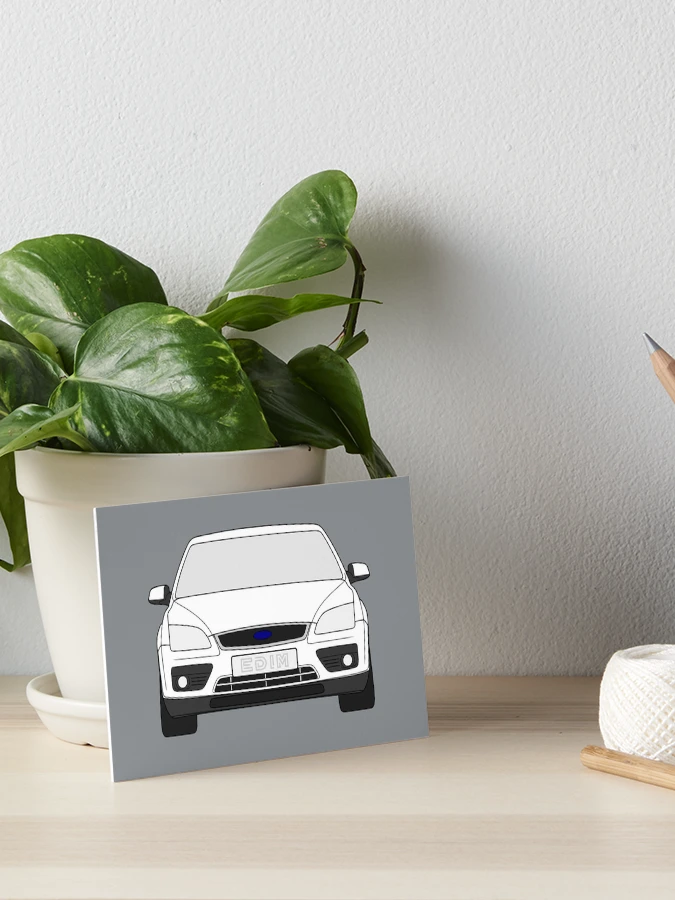 Ford Focus MK2 2004-2008 white color