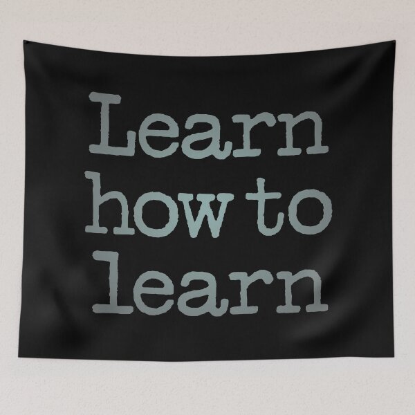 Item preview, Learn how to learn v.5 designed and sold by x1brett.