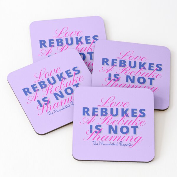 Item preview, Love Rebukes. A Rebuke is Not Shaming. - Lavender designed and sold by TheReporter1.