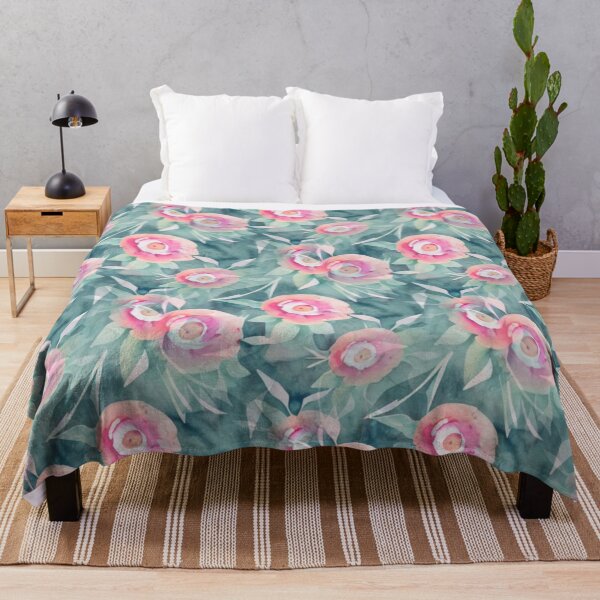 Item preview, Pastel floral abstract pattern designed and sold by Mirarima.