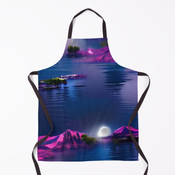 Item preview, Lake, Glowing Neon, Minimalism, Ai Generated Art  designed and sold by ACC .