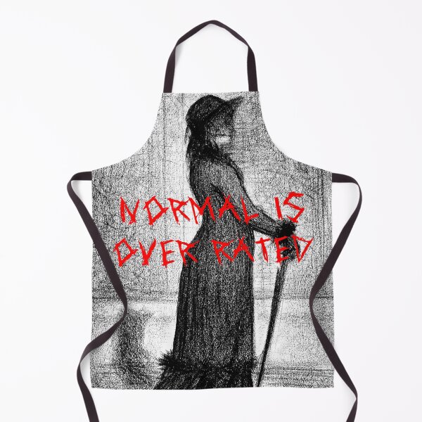 Item preview, Normal is Over rated Woman Strolling by George Seurat (1884) designed and sold by KellysComColors.
