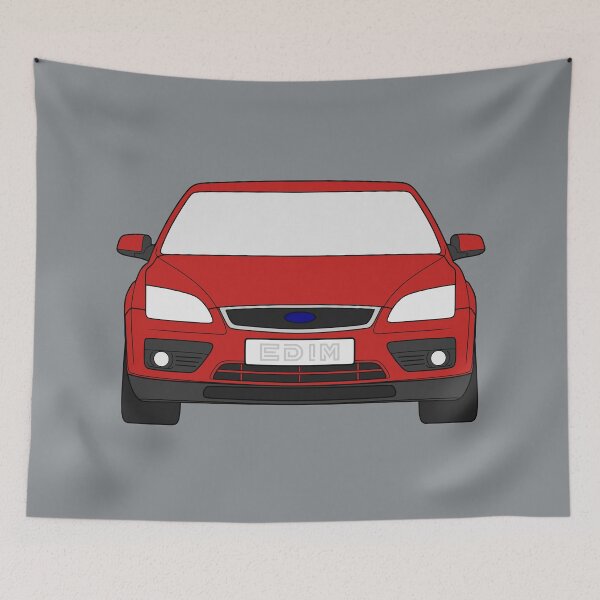Item preview, Ford Focus MK2 2004-2008 sangria red color designed and sold by EdimDesign.