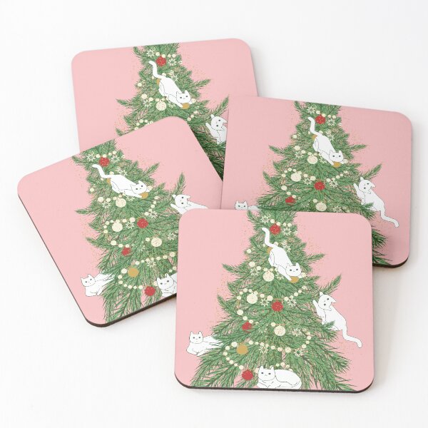 Item preview, Cats on Christmas Tree designed and sold by famenxt.