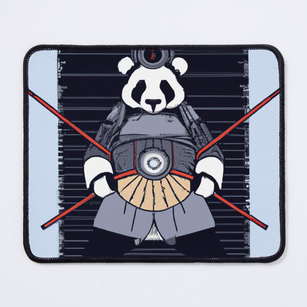 Item preview, Panda samurai with his two magic rods designed and sold by Inalternativ.