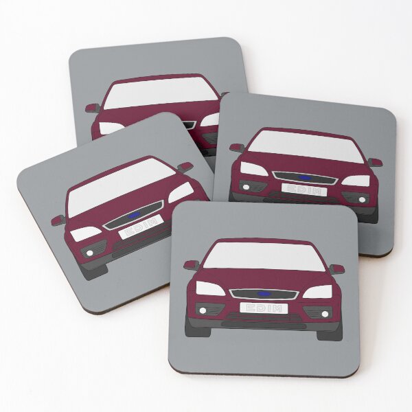 Item preview, Ford Focus MK2 2004-2008 dark red color designed and sold by EdimDesign.
