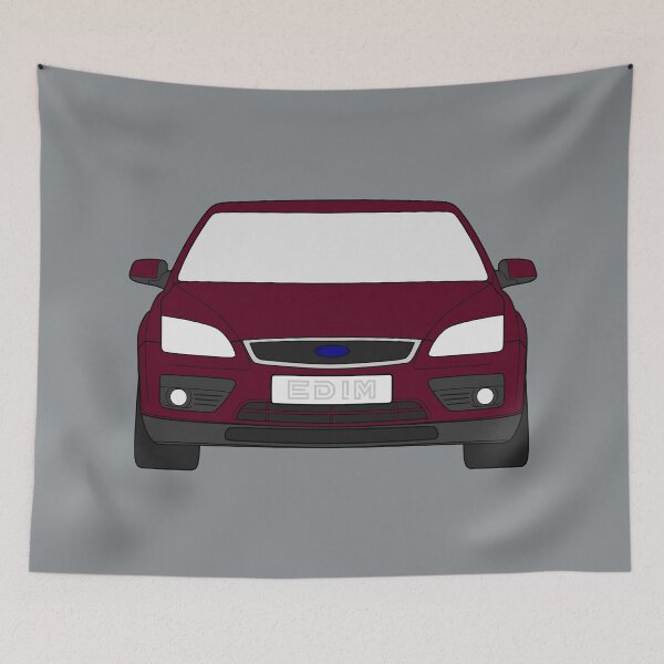 Item preview, Ford Focus MK2 2004-2008 dark red color designed and sold by EdimDesign.