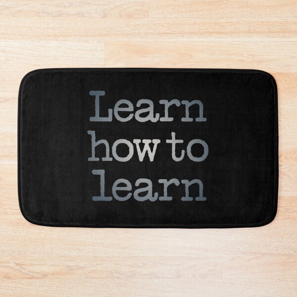 Item preview, Learn how to learn v.7 designed and sold by x1brett.