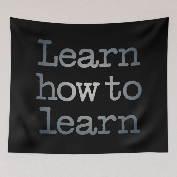 Item preview, Learn how to learn v.7 designed and sold by x1brett.