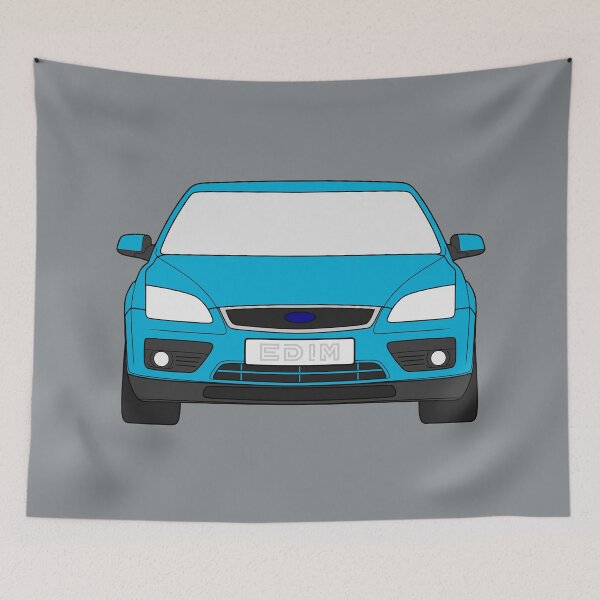 Item preview, Ford Focus MK2 2004-2008 bright blue color designed and sold by EdimDesign.