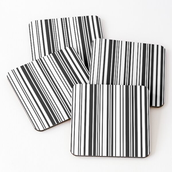 Item preview, Amber barcode pattern designed and sold by coverinlove.
