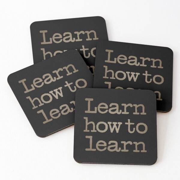 Item preview, Learn how to learn v.8 designed and sold by x1brett.